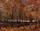 Lane with Poplars